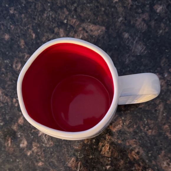 Rae Dunn White Mug with Red Heart - Picture 2 of 4